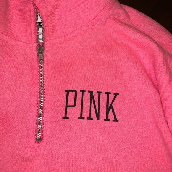 Victoria’s Secret PINK quarter-zip sweatshirt - Picture 2 of 5